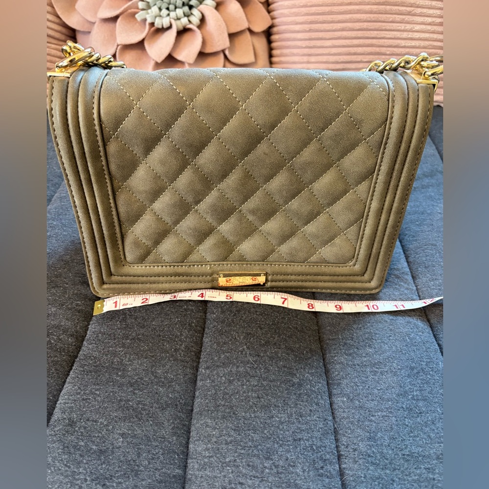 BCBG suede bag.